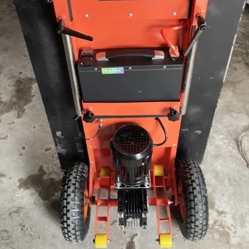 350KG//400KG Electric Stair Climber Cart Up and Down Stairs Stair Climbing Machine with Battery Heavy Goods Handling Machine