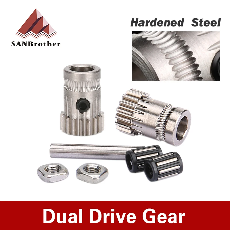 

Комплект приводной передачи с двойным приводом, комплект экструдера, клонированный Btech upgrade для экструдера для Prusa i3 3d передаточный механизм принтера Mini Bowden extruder