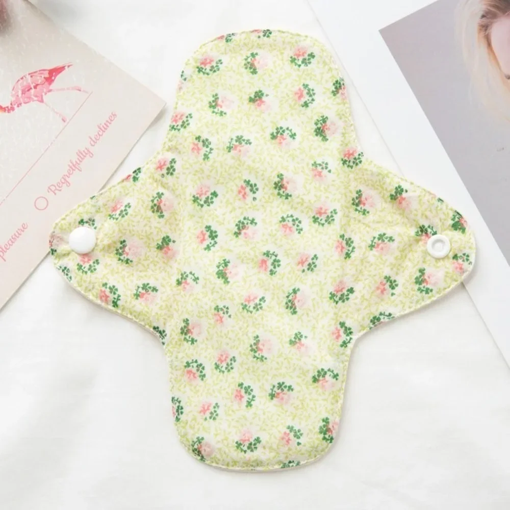 

2Pcs Extra Large Reusable Organic Bamboo Menstrual Pads Heavy Flow Sanitary Pads Washable Mama Sanitary Towel Pad Night Using