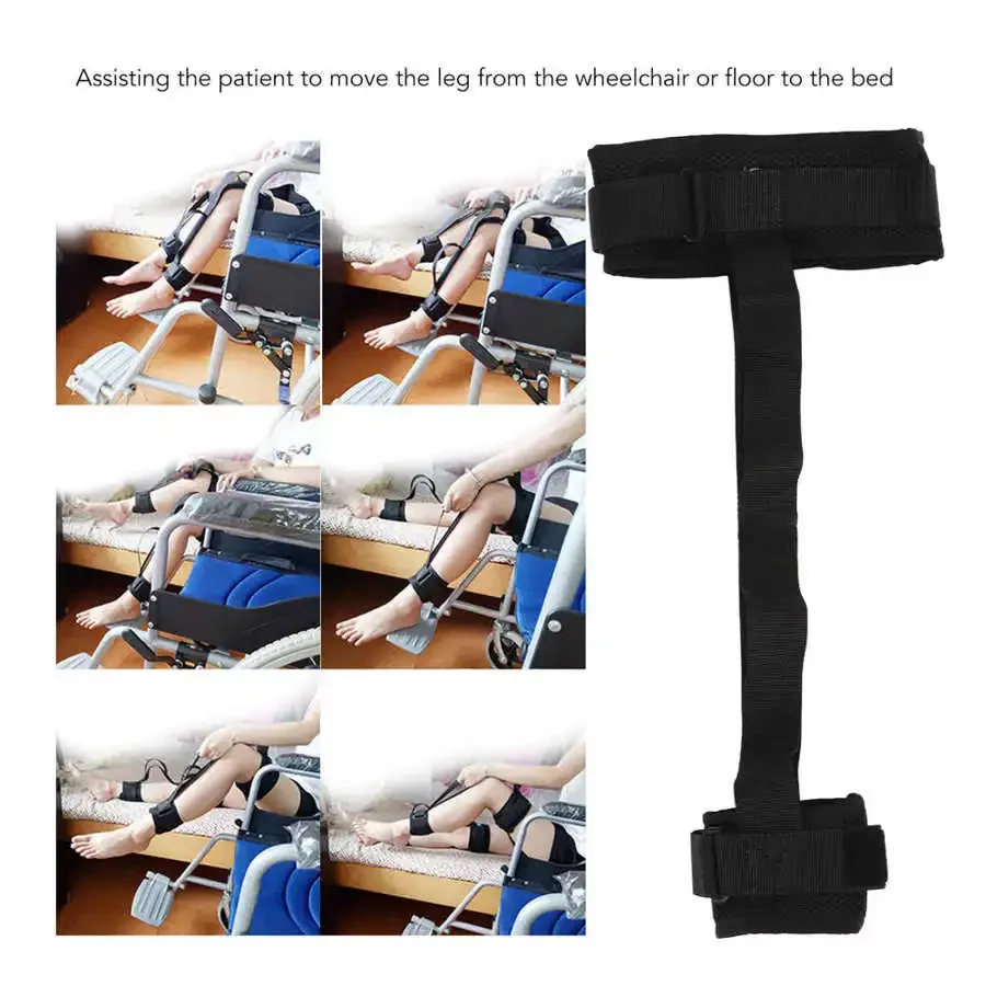 Portable Leg Lifter Strap Assist Physical Therapy Elderly Leg Lifter Strap Mobility Tool Disability Surgery Rehabilitation Strap