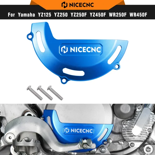 NICECNC para Yamaha YZ250 YZ 250 2008-2024 cubierta de embrague de aluminio para motocicleta Yamaha YZ250X YZ 250X 2016-2023 2022 2021 2020