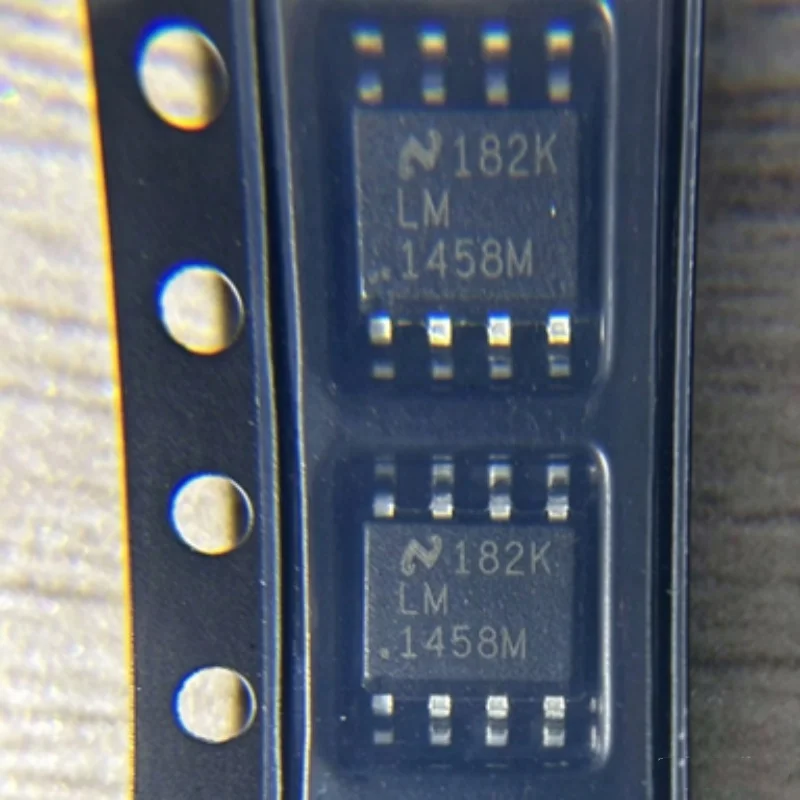 10PCS/LM1458MX LM1458M SOIC-8 New Original Genuine