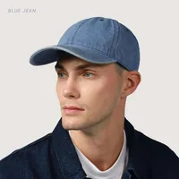 Premium Cotton Dad Hat, Unisex Adjustable Baseball Cap with Curved Brim, Lightweight Polo Style - Image 4
