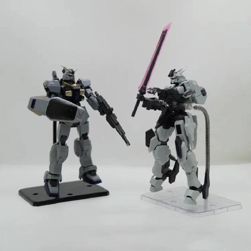 Adjustable Action Figure Display Holder Stand, Toy Model Display Stand for 1/144HG RG SD SHF Gundam, DIY Doll Decoration Rack