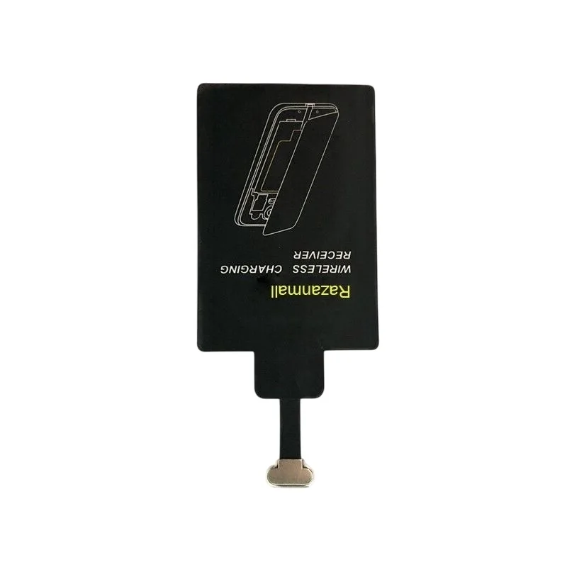Wireless Charger PAD+Type-c Qi 5W Receiver RZ01 For Xiaomi Poco F4 F3 F2 Pro M3 M4 Pro X3 X4 Pro NFC 5G