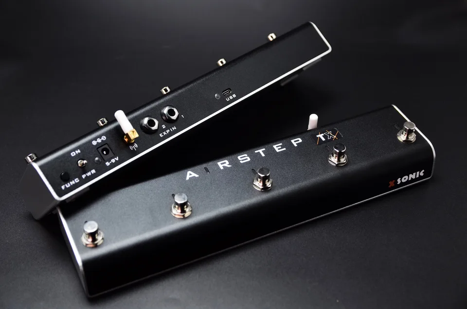 XSONIC AIRSTEP TX, TONEX ONE & PEDAL Footswitch, 2 Control Modes