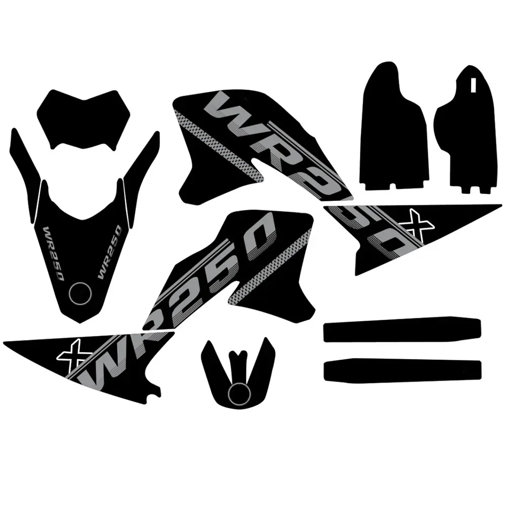 Motocross Graphics Decals Stickers Kit For YAMAHA WR250R WR250X 2008 2009 2010 2011 2012 2013 2014 2015 2016 2017 2018 2019 2020