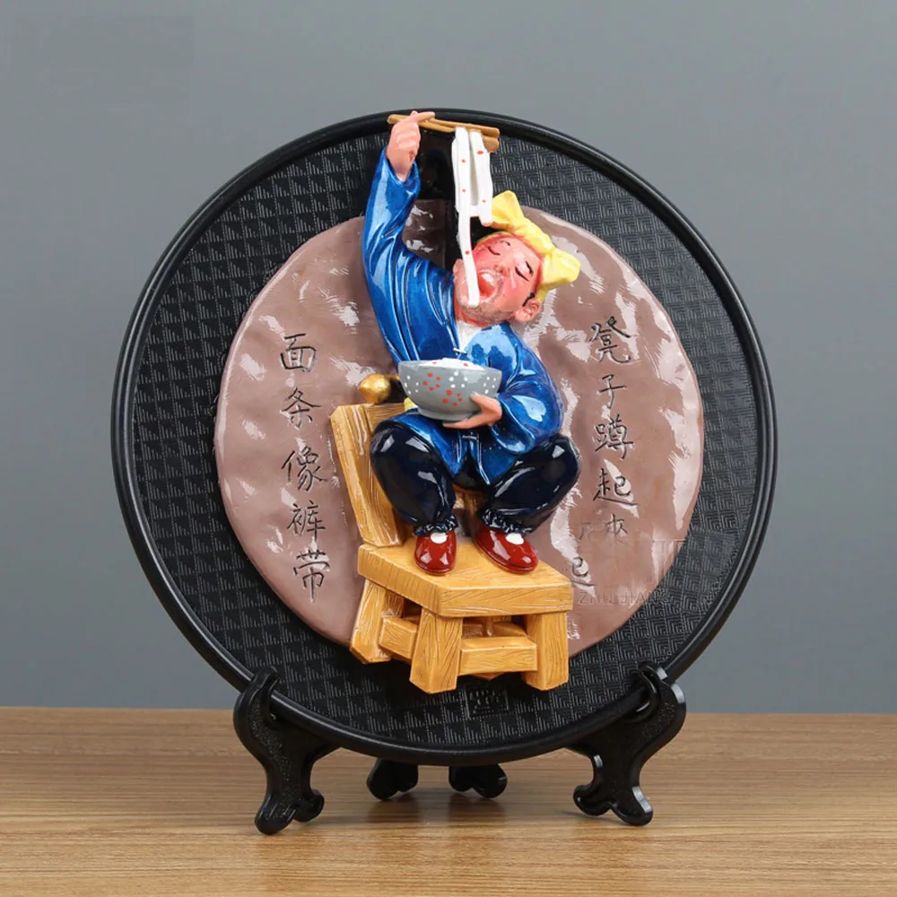 16cm*15cm Sign xi 'an special gifts photo album shape Clay sculpture facebook handicrafts ornaments