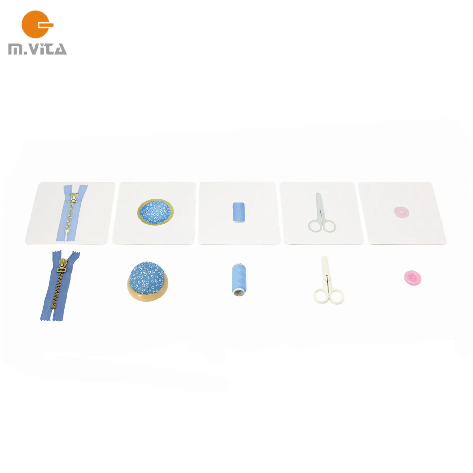 

Objects with Identical Cards - Sewing Items Montessori Language Activity