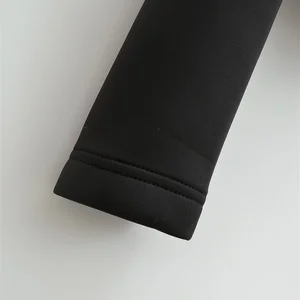 Zevity-Cotton-Jacke für Frauen, Kragen, Langarm, schicke Oberbekleidung, Reißverschluss, Short Tops, Patchwork, CT5817 gepolstert, CT5817 6 Hauptverkäufe Zevity Casacos - №5