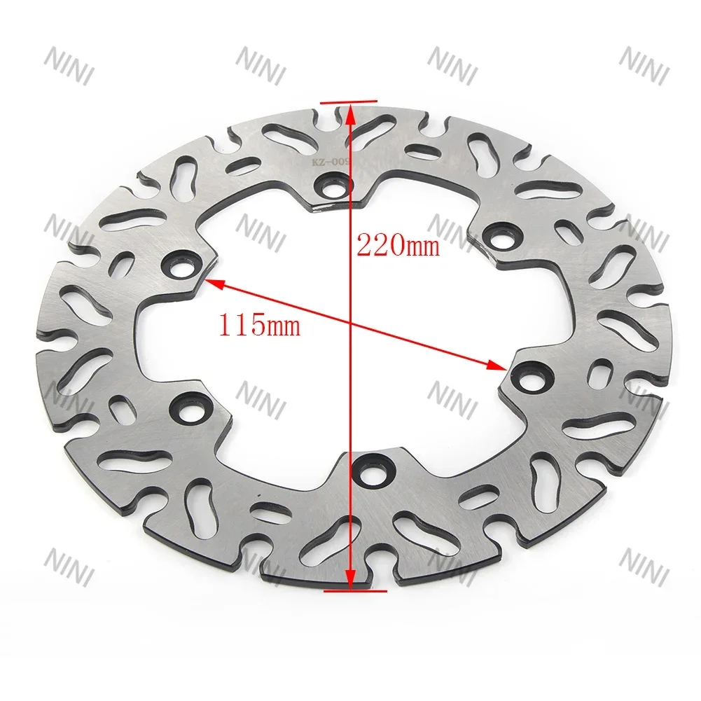 

220mm Motorcycle For Yamaha TDT200WR DT230 1997-1998 WR200 92-97 WR200R 91-92 TT 250 R 1999-2004 TT-R 250 Rear Brake Disc Rotor