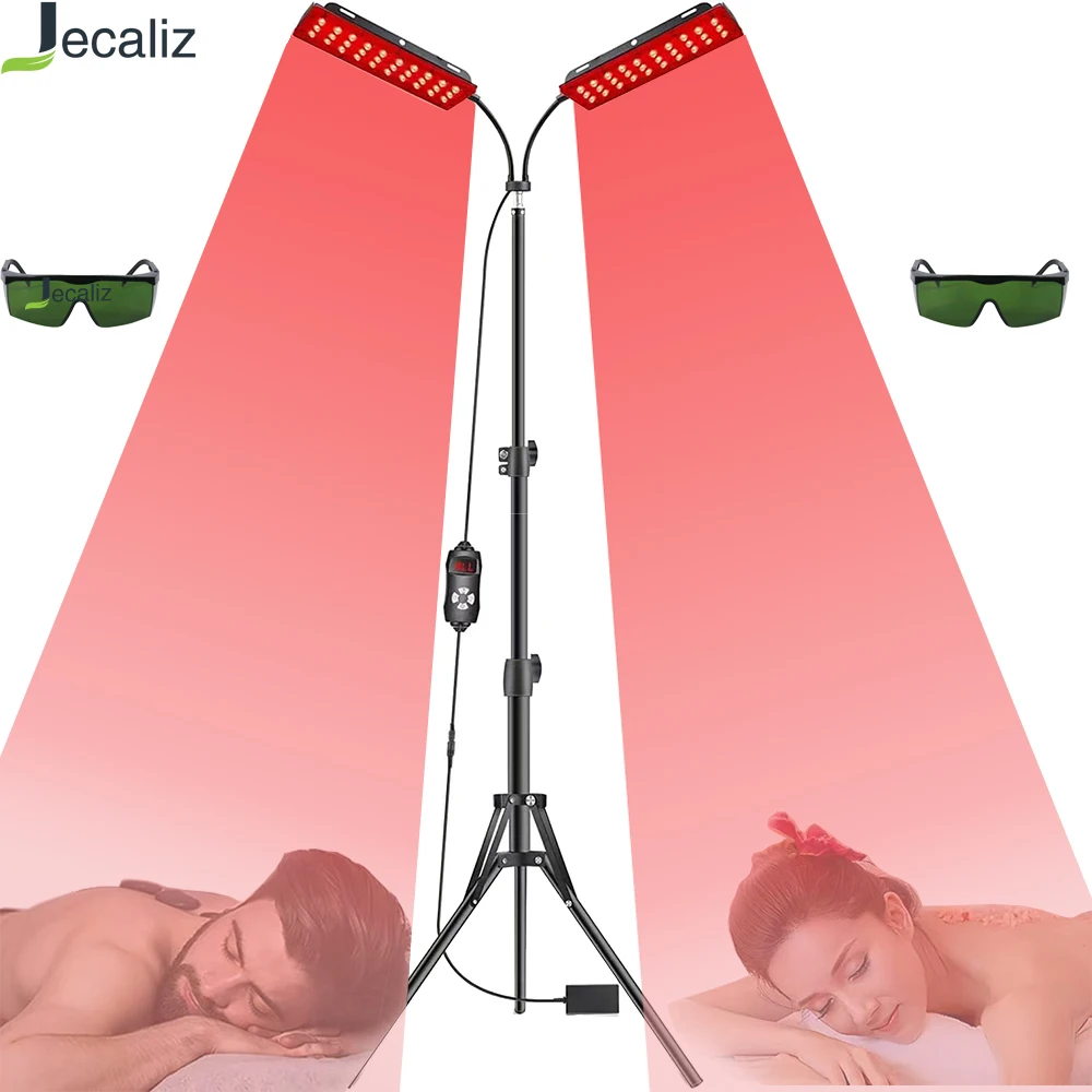 

Jecaliz LED 660nm Red Light and 850nm Near Infrared Light Lamp for Body