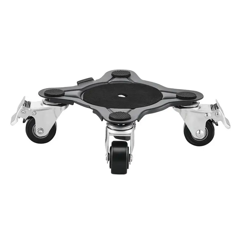 Chariot de déménagement 4 pièces pour déplacer les meubles lourds, capacité de charge 544 kg, 5 roues pivotantes à 360° °   Chariot de manutention en acier carbone pour meubles, réfrigérateurs, canapés et armoires