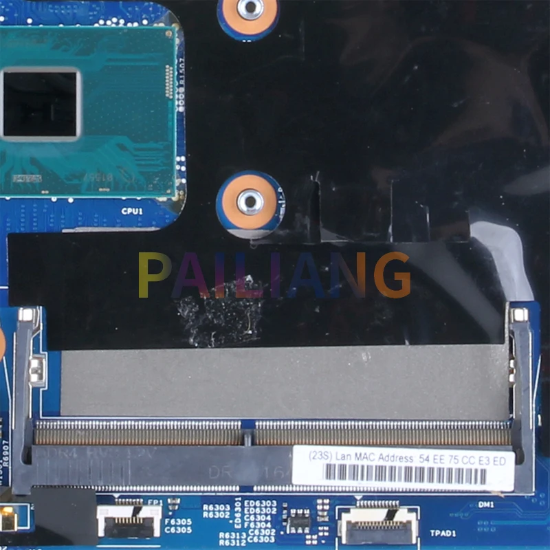 Imagem -05 - Laptop Motherboard Testado Completo para Lenovo Mainboard P51s T570 168201 I56300u I7-6500u I77600u 01er445 01er461