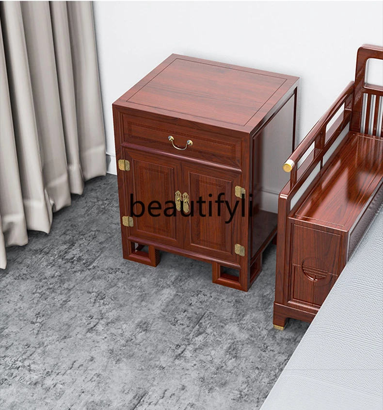 

New Chinese solid wood double door invisible safe 66cm high anti-theft large capacity