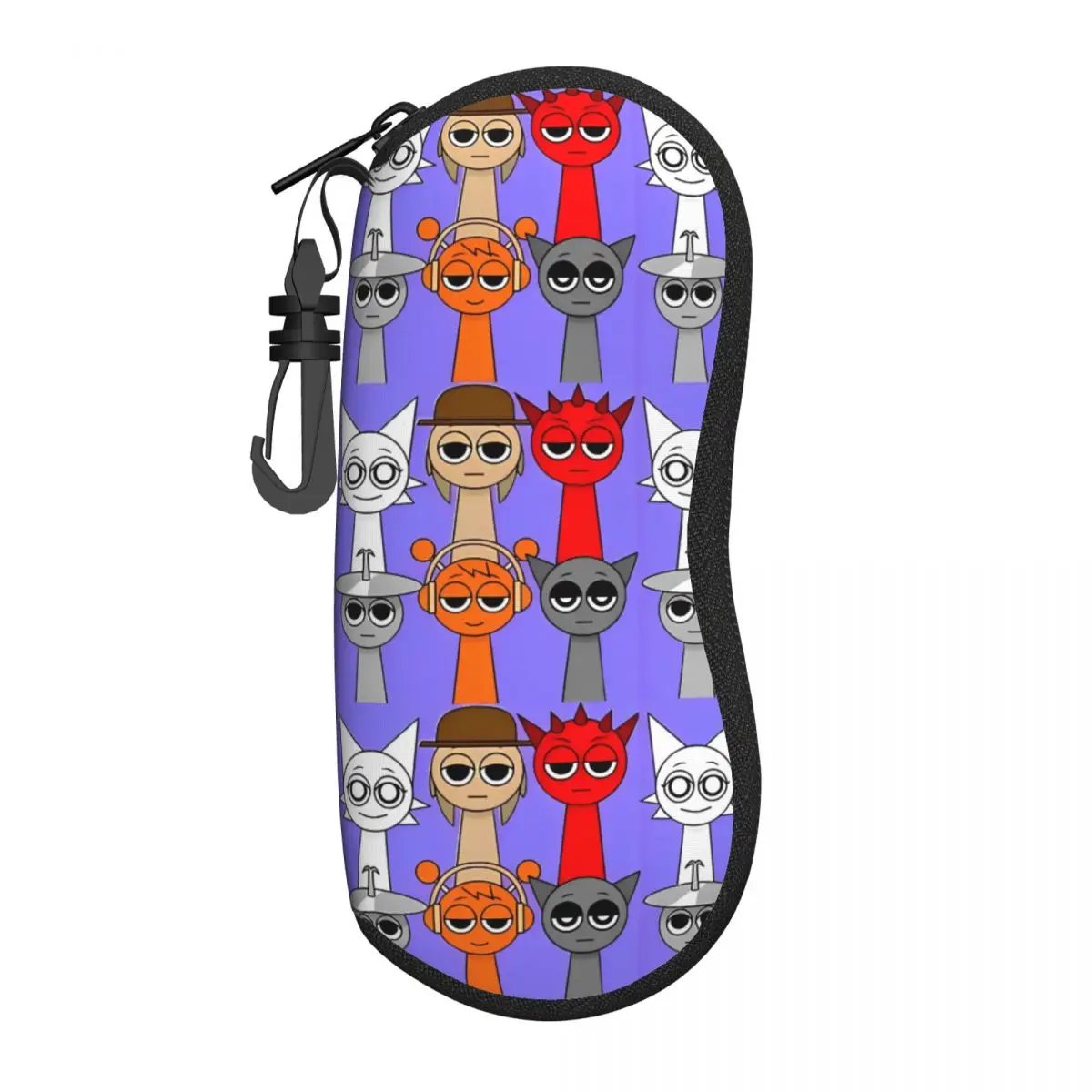 

Sprunki Incredibox музыкальная игра футляр для очков портативные аксессуары забавный Oren Raddy коробка для хранения очков очаровательный контейнер для очков