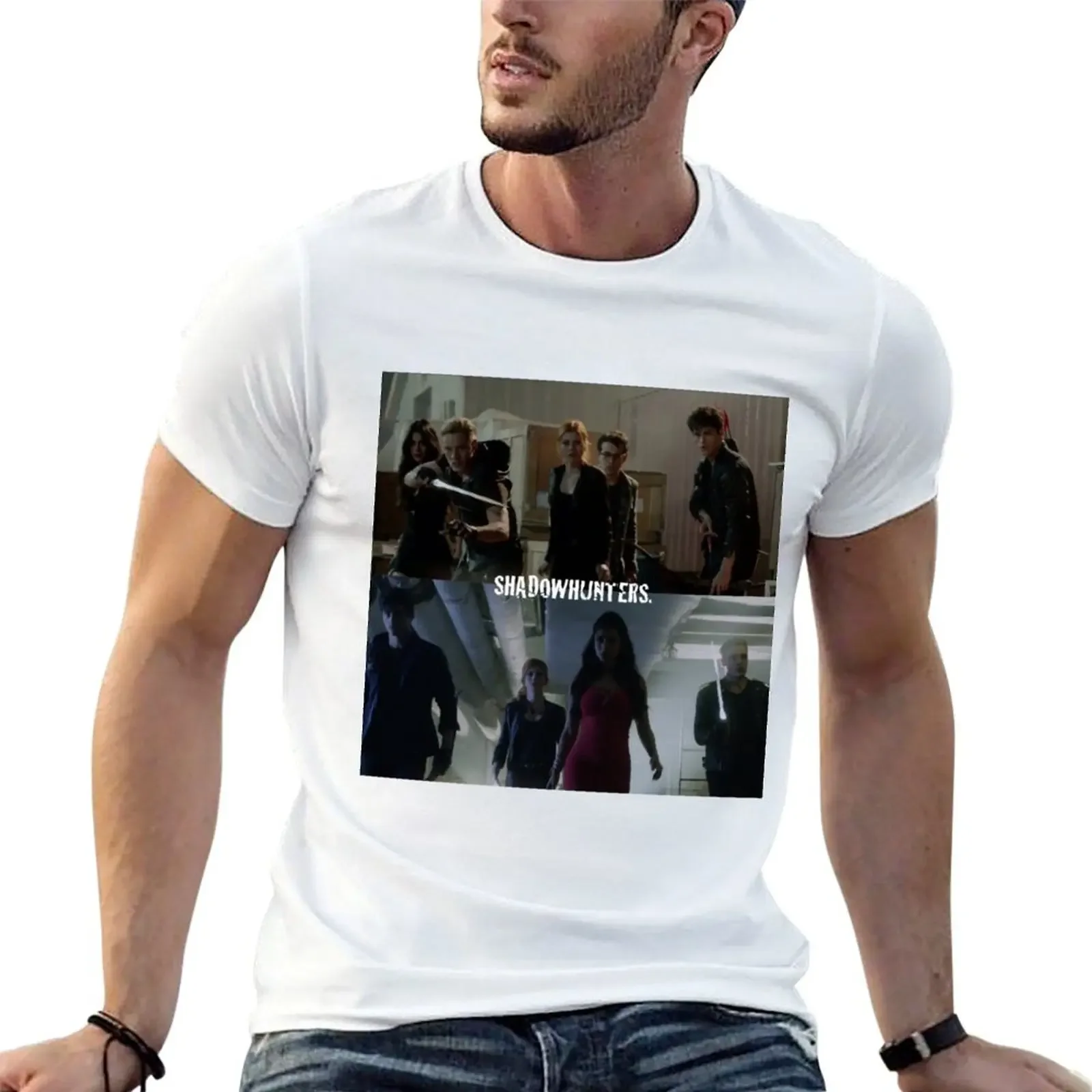 Shadowhunters T-Shirt essential t shirt new edition anime summer clothes plain white t shirts men