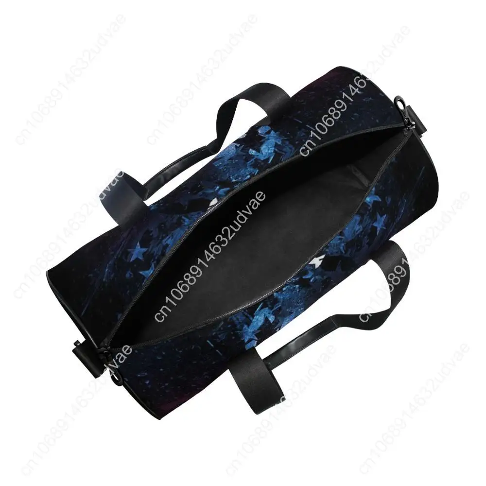 Sports Training Gym Bag Waterproof Travel Bags Skull Printing Big Cabin Luggage Black Color Weekend Duffle Bags Sac 2020