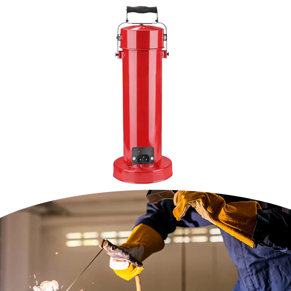 

Electrode Holder Welding Rod Storage For Jobsite Welding Moisture Protection Aluminum Construction Adjustable Straps