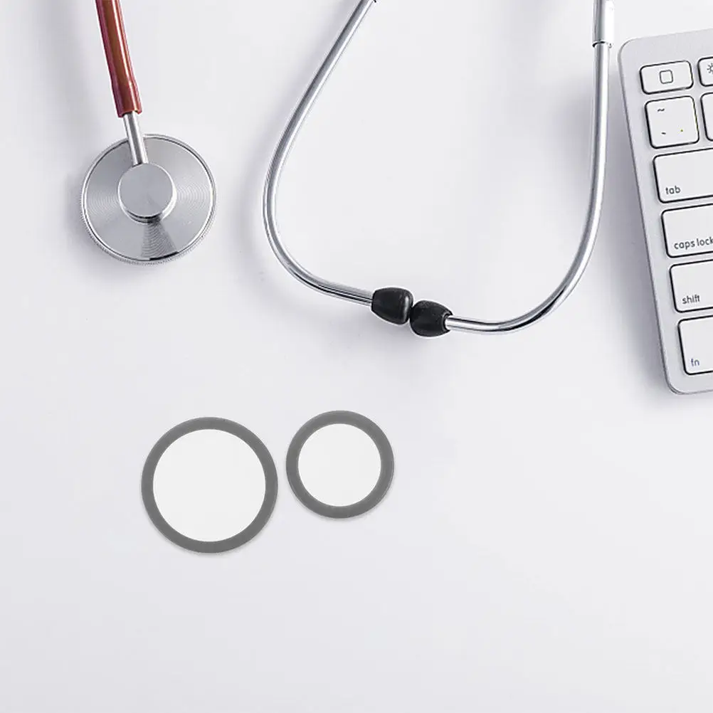 4Pcs Stethoscope Diaphragm Replacement Suspended Design Acoustic Membrane Adult Pediatric Accessories Stethoscope Cover