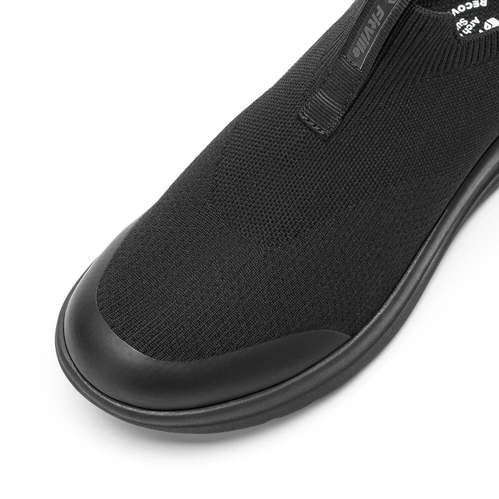 FitVille Damen-Sneaker, breite Passform, zum einfachen Anziehen, ideal zum Gehen und Laufen, mit Fußgewölbestütze, bequem, leicht, für den Alltag, orthopädische Schuhe für geschwollene Füße. – Detail 15