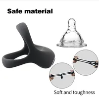 Sexshop For Men Penis Ring With Vibration Exotic On Penis Anuss Sexulaes Toys Vibrating Magic Wand Cock Suck For Men 18+ Toys