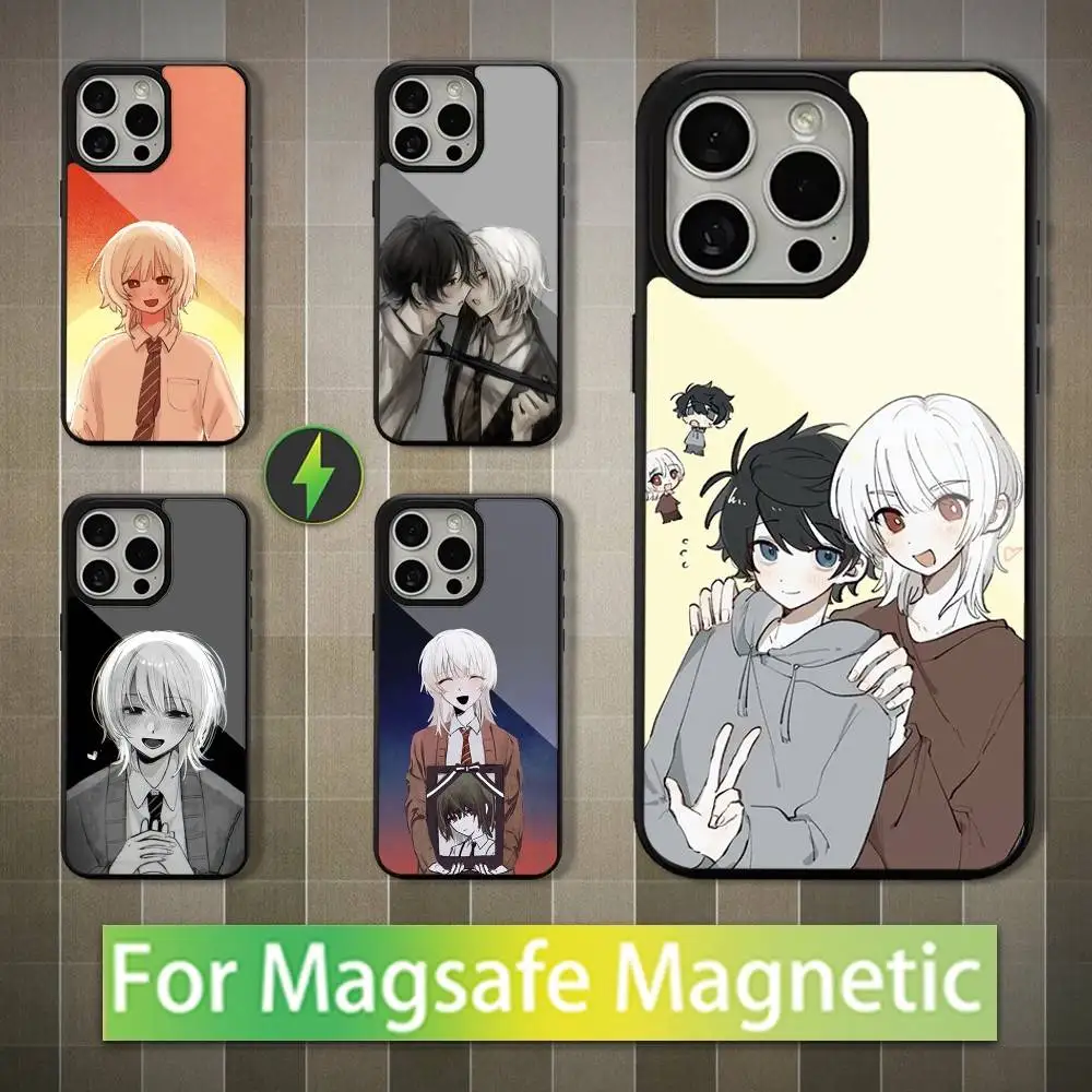 

S-Shion Saihate S-Station Phone Case For iPhone 16,15,14,13,12,11,Pro,Max,Plus,Mini,Magsafe,Magnetic Wireless Charging Case