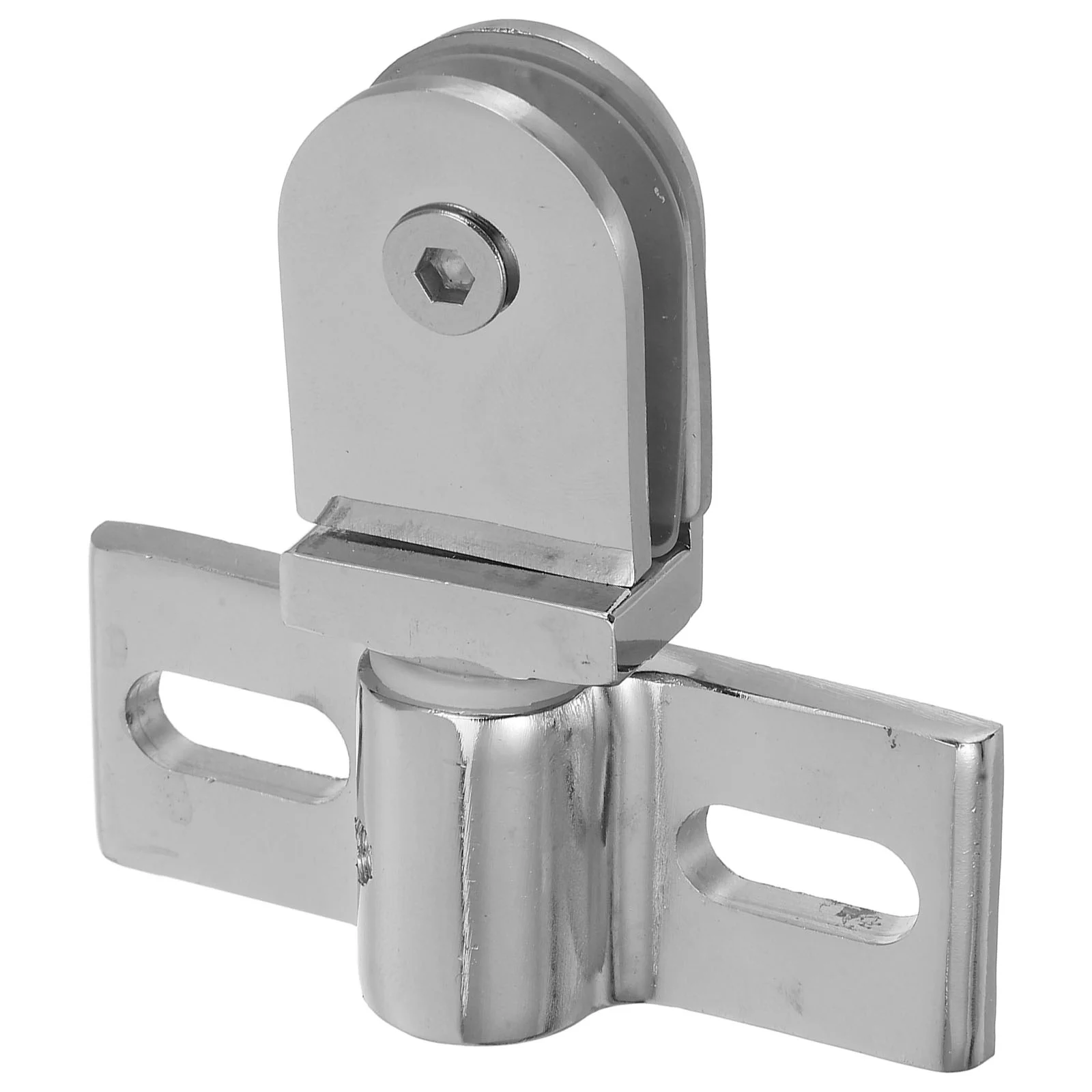 Shower Door Hinge Screen Hinges Glass Cabinet Pivot Clamp Alloy Zinc Heavy Duty