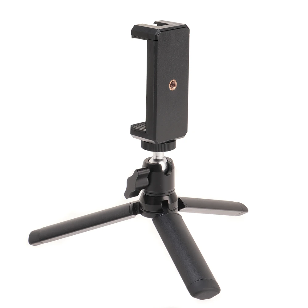 Tripod Support Bracket SLR Camera Bracket Mini Desktop Photography Tripod Base Adapter Monopod Aluminum Alloy Bracket For Light