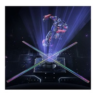 3d professional hologram projector outdoor holographic display fan for sale