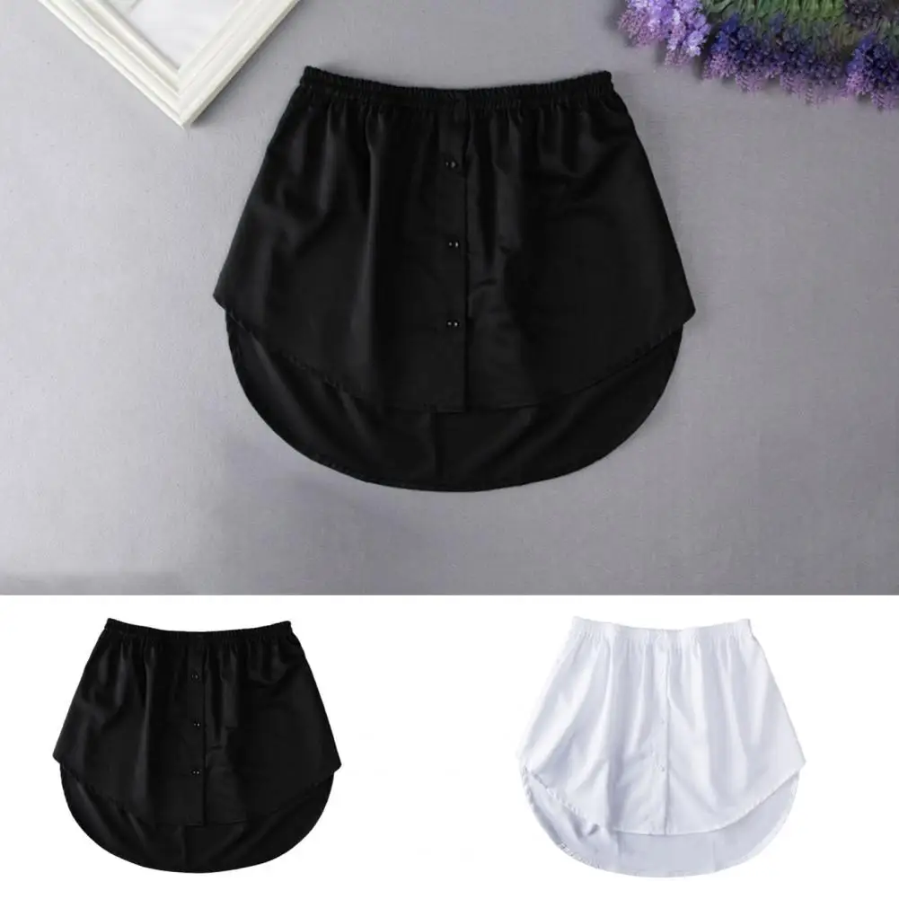 

Popular Bottoming Skirt Half-Length Elastic Waist Spring Autumn Irregular Patchwork Underskirt