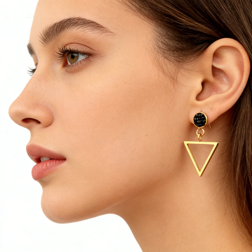 Black Hanging Long Earrings fo - Women'S Fashion For 2025 评论和价格