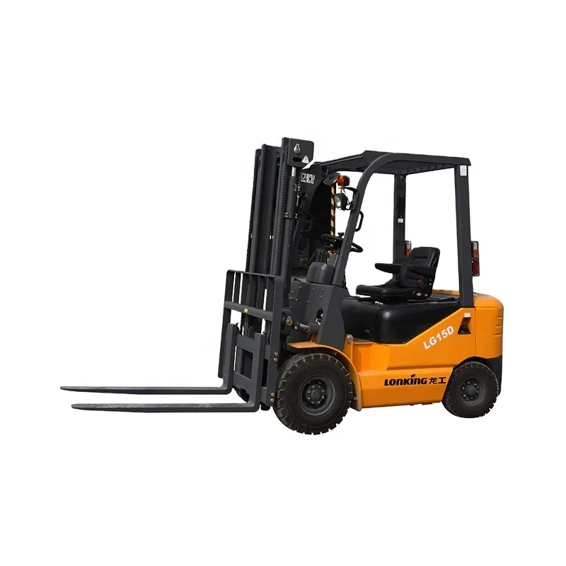 First level Lonking 1.5ton diesel forklift manual LG15D