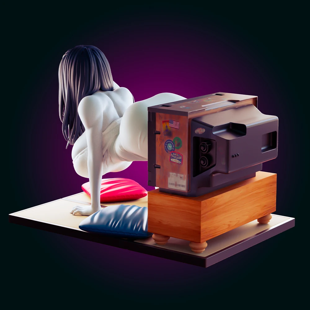 Modelo impreso en 3d para mujer, figura de resina sin pintar, Kit de garaje en miniatura NSFW, Gk, juguetes sin montar, 1:24