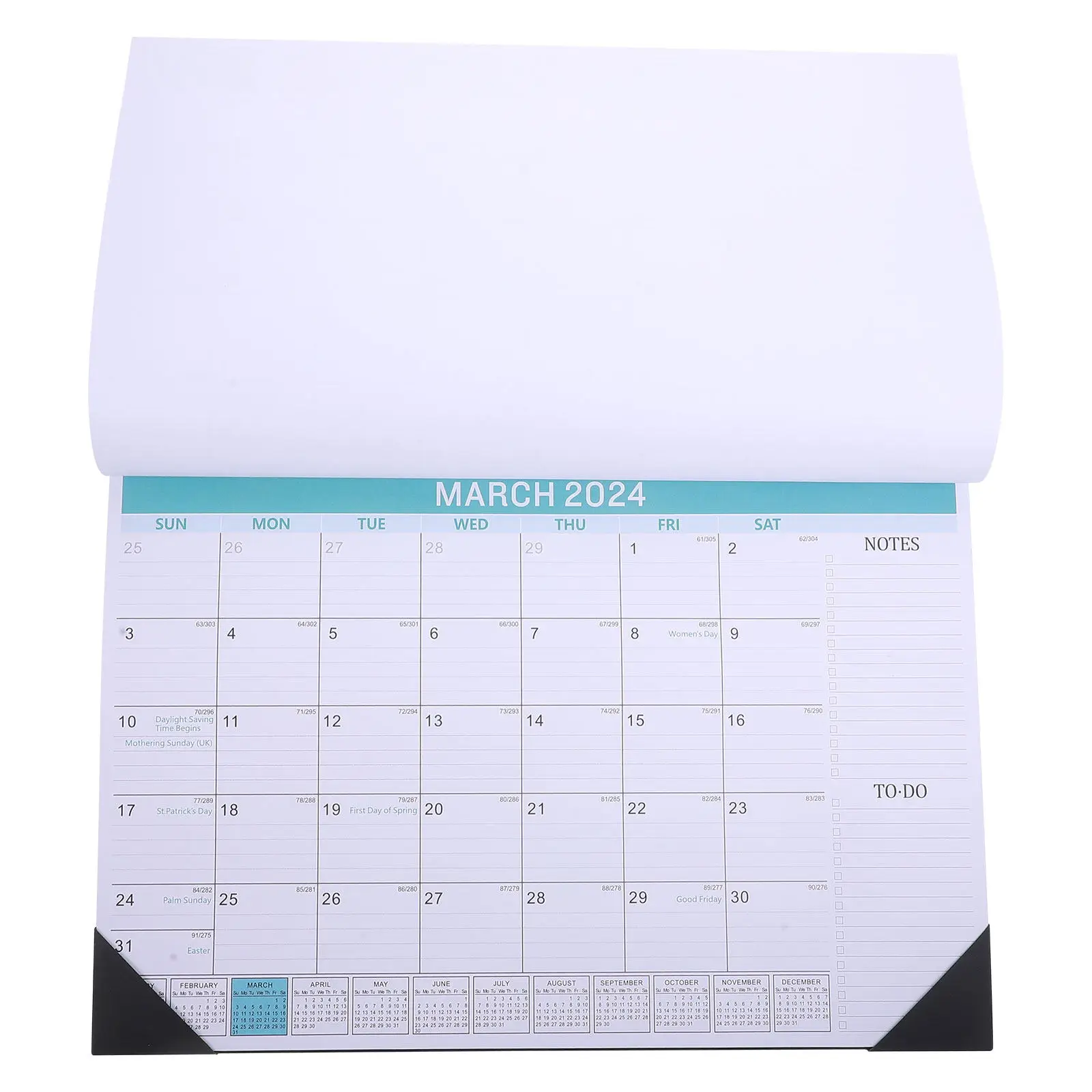 

18 Month Calendar 2024 2025 Wall Mounted Monthly Planner for Daily Goals Habit Building and Family Scheduling with Elegant Print