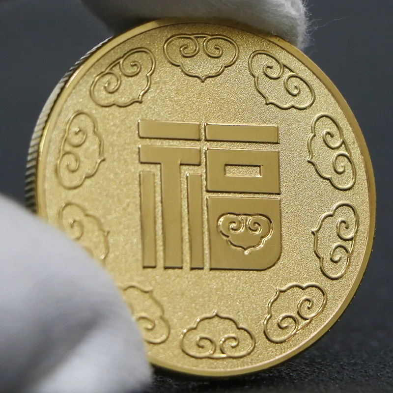 New 2025 Year of The Snake Zodiac Animal Commemorative Coins Chinese Style Gold Silver Blessing Souvenirs Coin Holiday Gift