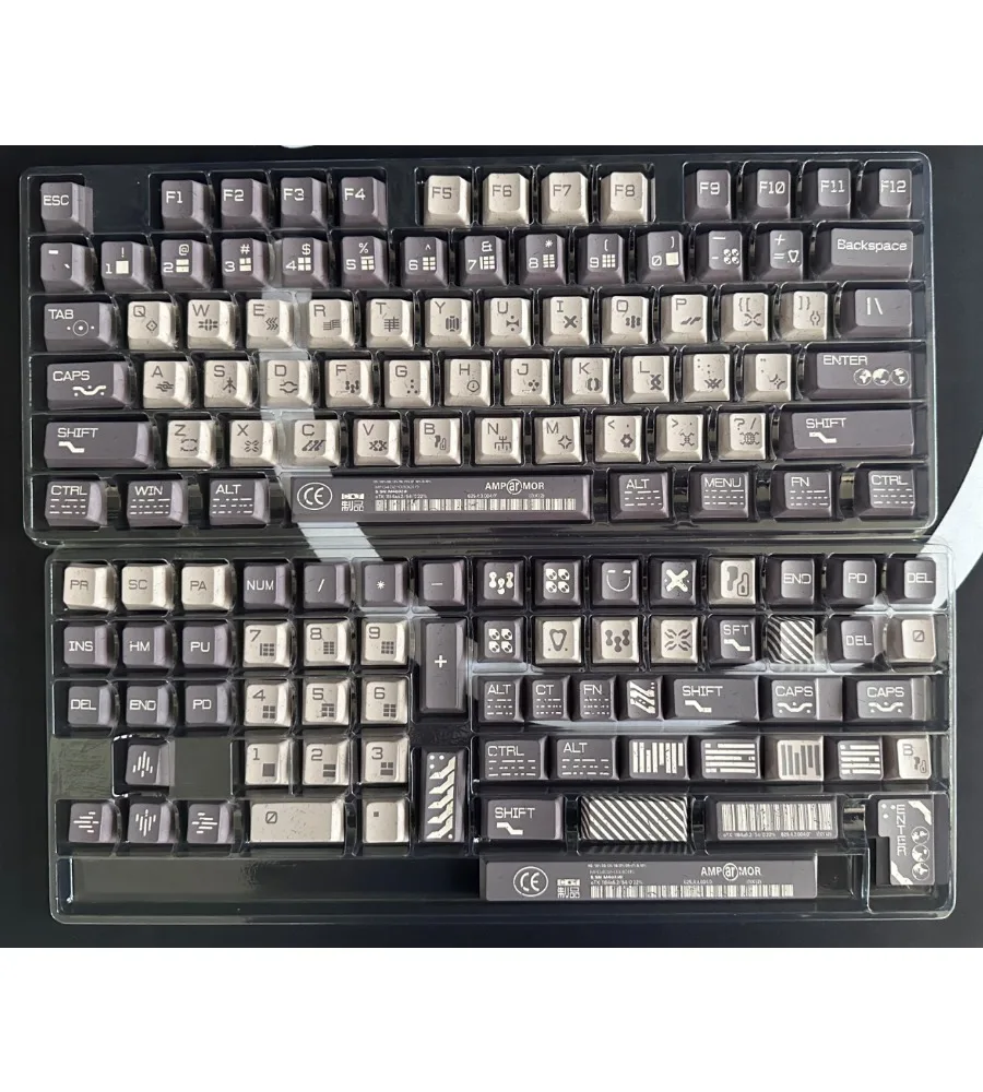 Keycap personality full five-sided hot sublimation original factory height mechanical keyboard cross shaft keycap
