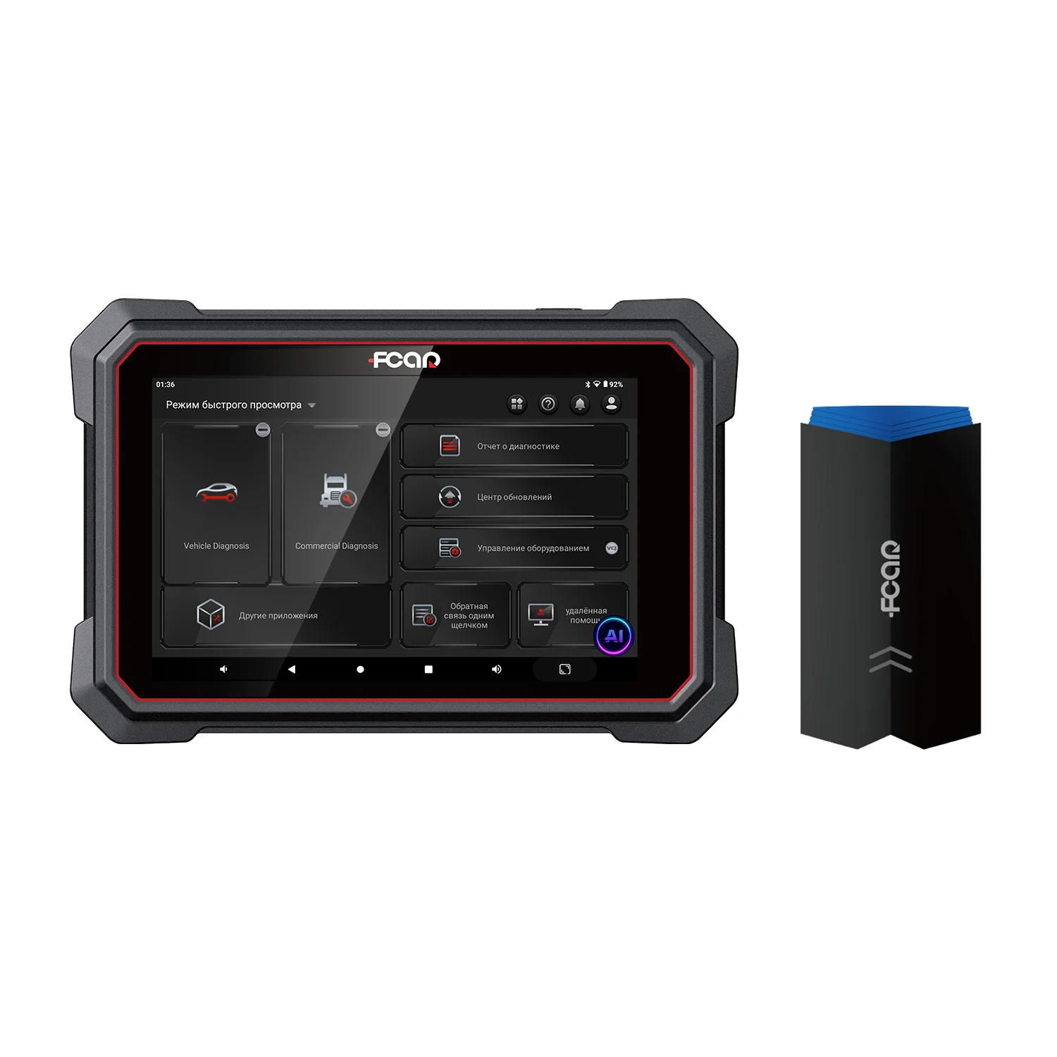 FCAR E91-D F7S-D Mini Diagnostic Tool Diesel Heavy Truck Bus Machinery Diagnostic Scanner Garage Equipment Diagnostic Scan Tool