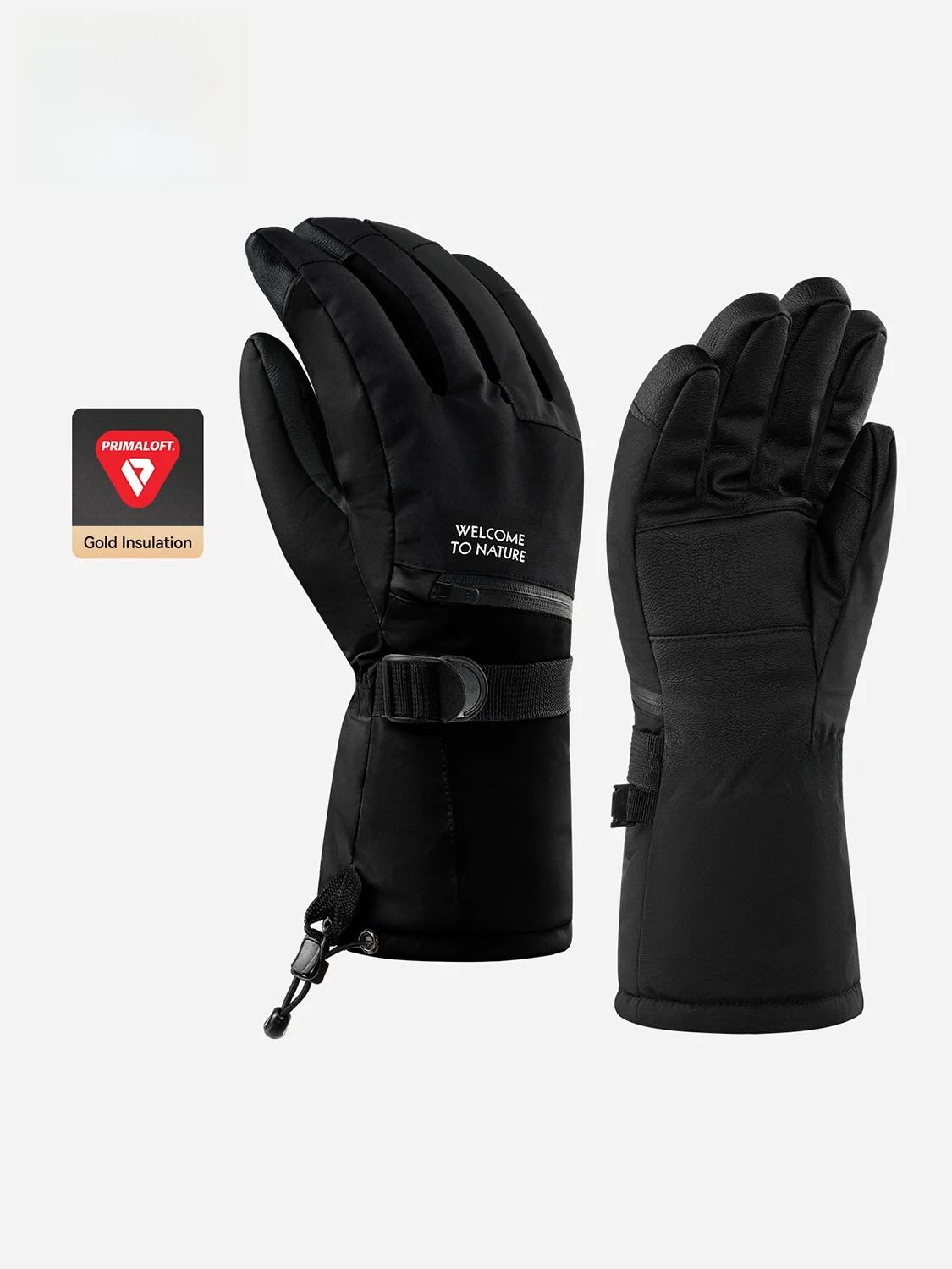 قفازات تزلج Pelliot Primaloft Gold Label للرجال، معدات خارجية، قفازات تسلق مقاومة للماء للنساء، قفازات قطنية للجنسين