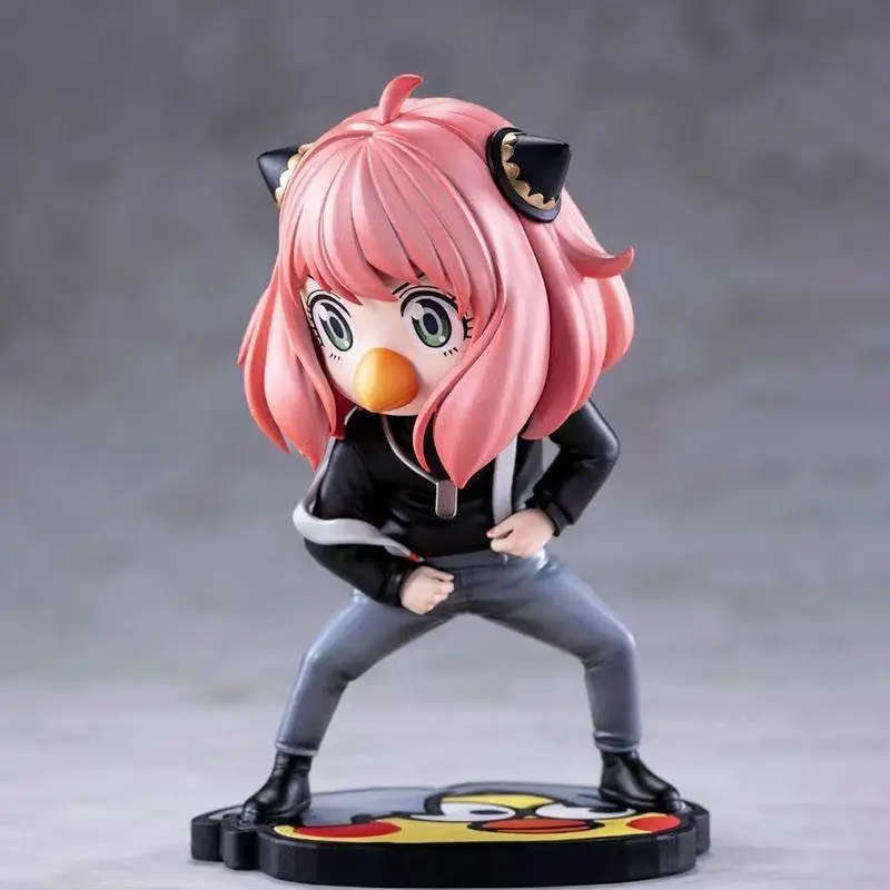 11 cm Neue Heiße Anime Spy×Family Ania Pvc Kreative Modell Statue Desktop Sammlung Ornamente Spielzeug Puppe Kinder Urlaub Geschenke