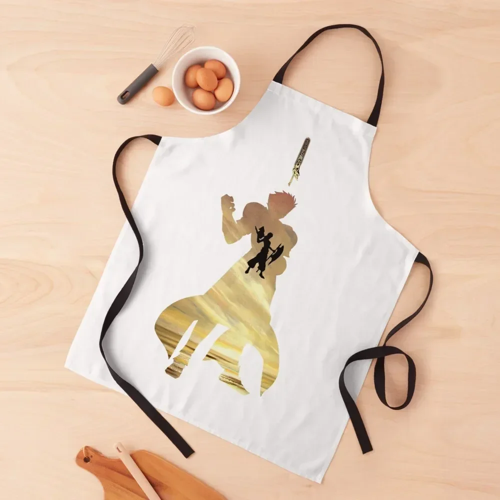 

Gilgamesh - Fate Zero Apron men's barbecue Waterproof Waiter Uniforms Camping Apron