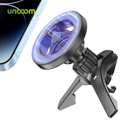 Untoom Magnetic Car Phone Holder Air Vent Car Phone Mount Stand for MagSafe iPhone 15 14 13 Pro Max Samsung Xiaomi Strong Magnet
