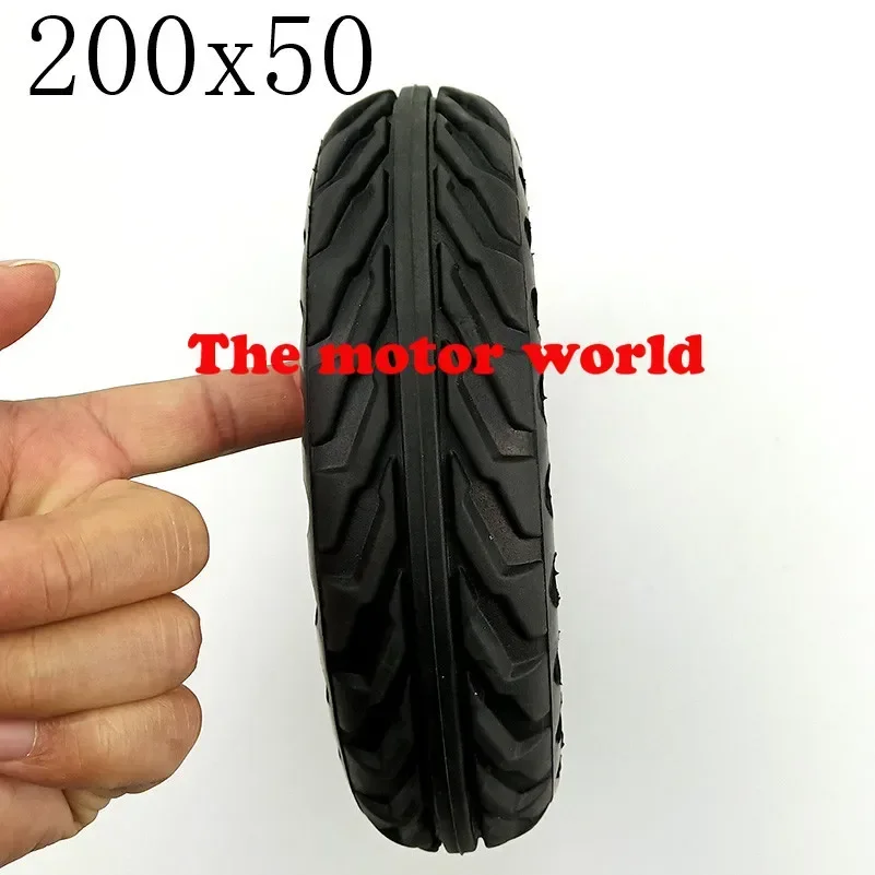 High Performance 200x50 Electric Scooter Solid Tyre for Aluminium Alloy Rims Tire,Electric Vehicle  Wheel