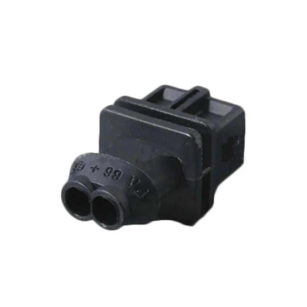 5/10sets Tyco/Amp 2 black male plug electrical automotive connector 192840244,  part of 85202-1