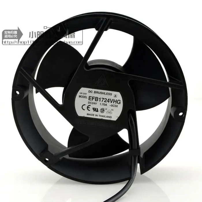 

Новый оригинал EFB1724VHG 17CM 24V 1.7A 17050 170*50 мм вентилятор