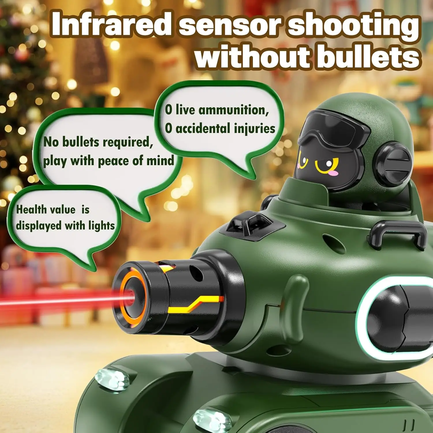 2-Pack Rc Combat Vehicles: Infrared Battle, Sound Effects & Hp Station – Ideal Gifts for Kids 3-12 (Christmas/Birthday)!