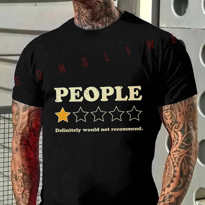 

2026 Casual T-shirt People 1 Star Review Design Moto Tshirt Mens Summer Cycling Sportswear Short Sleeve Top Tee