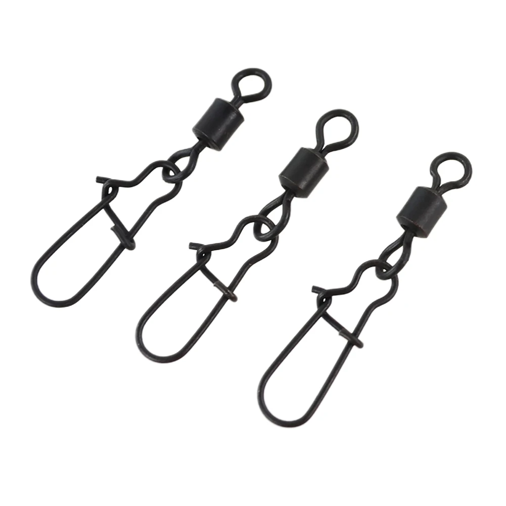 

20pcs Carp Fishing Quick Change Swivel For Quick Release Carp Fishing Snap Swivel Fishing Accessories Enhanced Efficiency