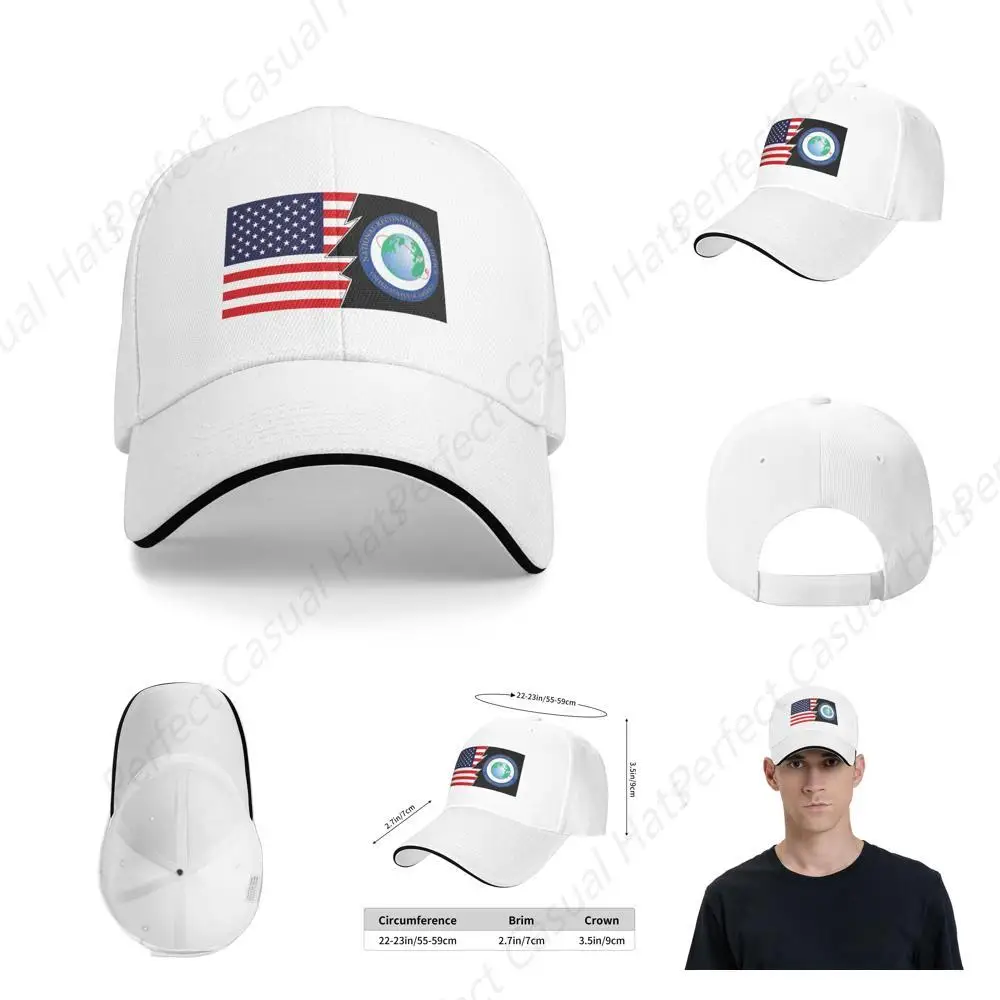 

Classic Flag Of Nro And America Unisex Sandwich Cap Baseball Cap Plain Dad Cap Adjustable Casquette Hat