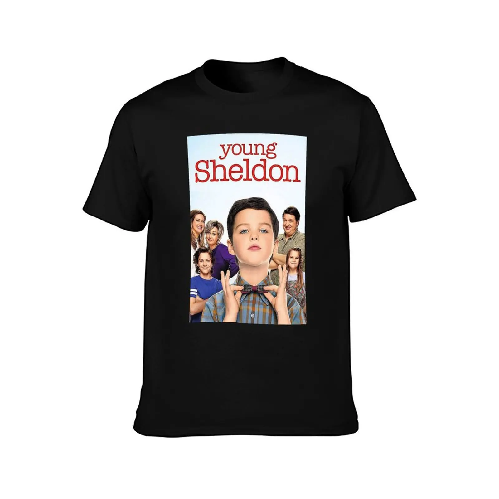 Young Sheldon T-Shirt Casual Loose Fit Summer Tee Shirt T-Shirt